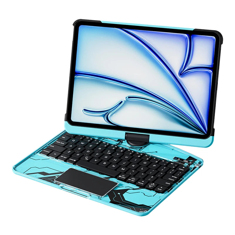 360° Rotate Magic Keyboard for iPad Pro 11 2024 2022 Air 4 5 6 7 For iPad 12.9 13 10th Gen 11th A16 2025 6 5 4th Backlit Teclado