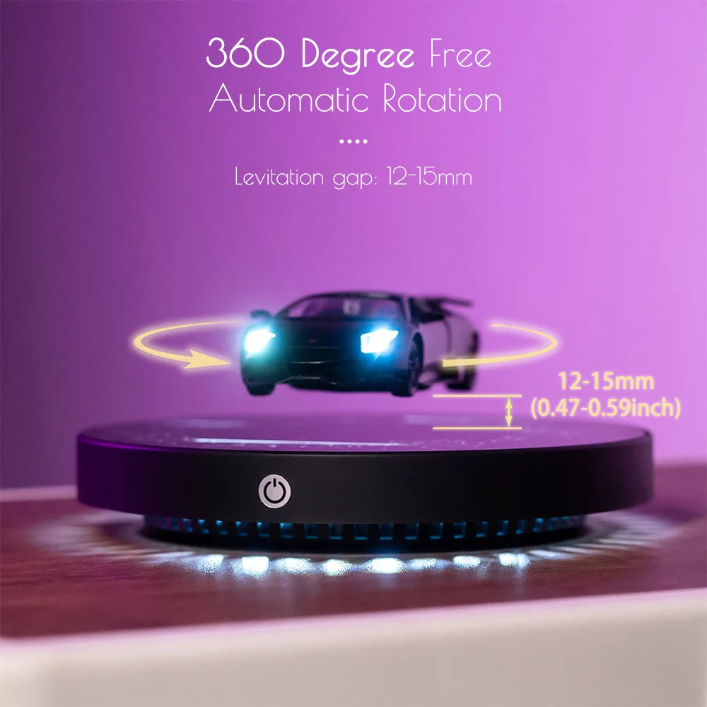 Magnetic Levitating Car 360° Free Rotatio
