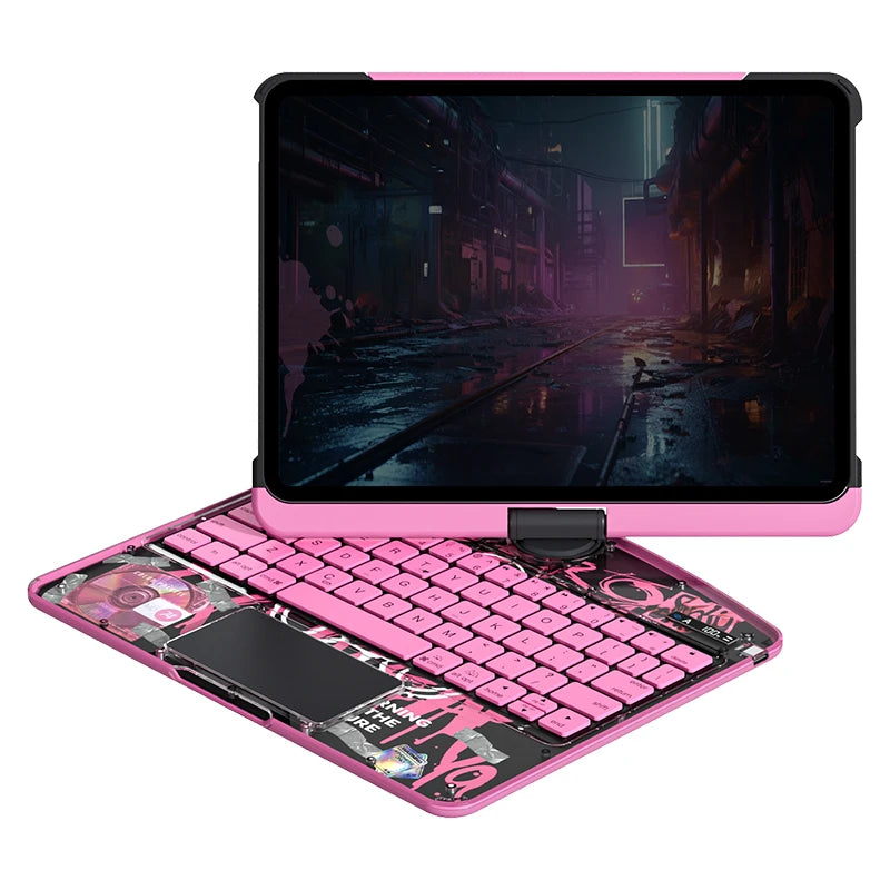 360° Rotate Magic Keyboard for iPad Pro 11 2024 2022 Air 4 5 6 7 For iPad 12.9 13 10th Gen 11th A16 2025 6 5 4th Backlit Teclado